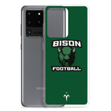 Bison Football Clear Case for Samsung®