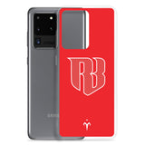 Rare Breed Flag Football Clear Case for Samsung®