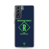 Michigan Rebels Baseball Clear Case for Samsung®