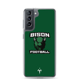 Bison Football Clear Case for Samsung®