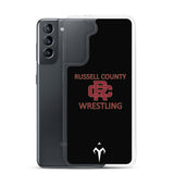 Russel County Warriors Wrestling Clear Case for Samsung®