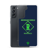 Michigan Rebels Baseball Clear Case for Samsung®