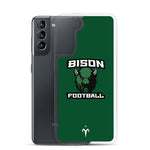 Bison Football Clear Case for Samsung®