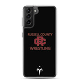 Russel County Warriors Wrestling Clear Case for Samsung®