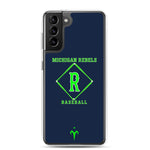 Michigan Rebels Baseball Clear Case for Samsung®