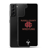 Russel County Warriors Wrestling Clear Case for Samsung®