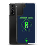 Michigan Rebels Baseball Clear Case for Samsung®