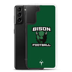 Bison Football Clear Case for Samsung®