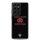 Russel County Warriors Wrestling Clear Case for Samsung®
