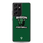 Bison Football Clear Case for Samsung®