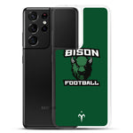 Bison Football Clear Case for Samsung®