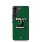 Bison Football Clear Case for Samsung®