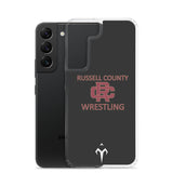 Russel County Warriors Wrestling Clear Case for Samsung®