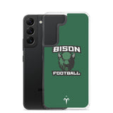 Bison Football Clear Case for Samsung®