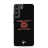 Russel County Warriors Wrestling Clear Case for Samsung®
