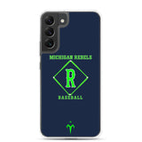 Michigan Rebels Baseball Clear Case for Samsung®