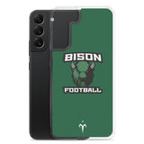 Bison Football Clear Case for Samsung®