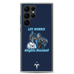 Loy Norrix Knights Baseball Clear Case for Samsung®