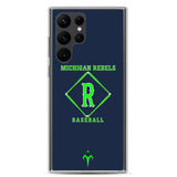 Michigan Rebels Baseball Clear Case for Samsung®