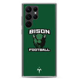 Bison Football Clear Case for Samsung®