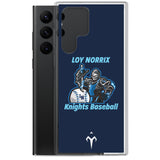 Loy Norrix Knights Baseball Clear Case for Samsung®