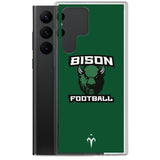 Bison Football Clear Case for Samsung®