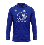 Blinn College Football Blue Long Sleeve Hoodie (COACH ONLY)