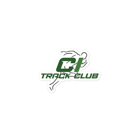 Central Illinois Track Club Bubble-free stickers