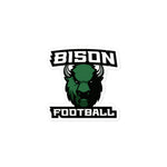 Bison Football Bubble-free stickers