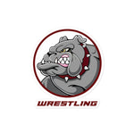 San Jose Wrestling Bulldogs Bubble-free stickers