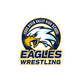 Hood River Valley High School Wrestling Bubble-free stickers