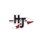 Hiram Johnson Warriors Wrestling Bubble-free stickers