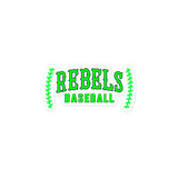 Michigan Rebels Baseball Bubble-free stickers