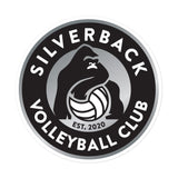 Silverback Volleyball Club Bubble-free stickers