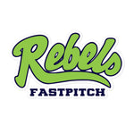 Michigan Rebels Softball Bubble-free stickers