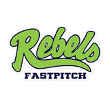 Michigan Rebels Softball Bubble-free stickers