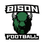 Bison Football Bubble-free stickers