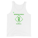 Michigan Rebels Baseball Men's Tank Top