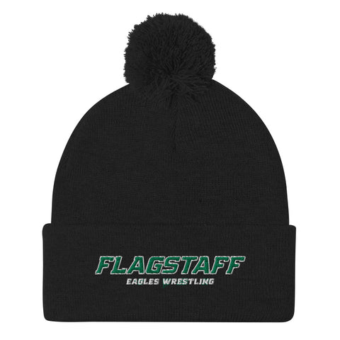 Flagstaff Wrestling Pom-Pom Beanie