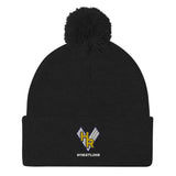 Hood River Valley High School Wrestling Pom-Pom Beanie