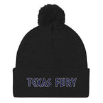 Texas Fury Pom-Pom Beanie