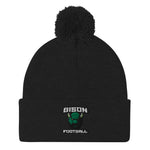 Bison Football Pom-Pom Beanie