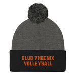 Club Phoenix Volleyball Pom-Pom Beanie