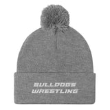 San Jose Wrestling Bulldogs Pom-Pom Beanie