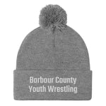Barbour County Youth Wrestling Pom-Pom Beanie