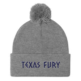 Texas Fury Pom-Pom Beanie