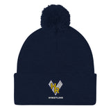 Hood River Valley High School Wrestling Pom-Pom Beanie