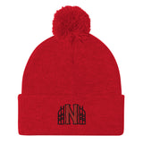 Nashua Silver Knights Pom-Pom Beanie