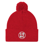 Carolina Beach Wrestling Club Pom-Pom Beanie