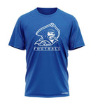 Blinn College Football Blue Tech Tee
